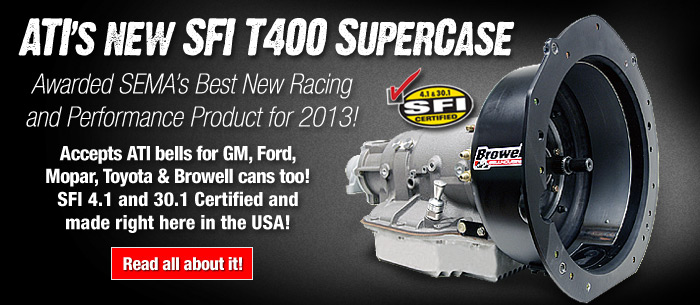 ATI T400 Drag Racing Transmission SuperCase