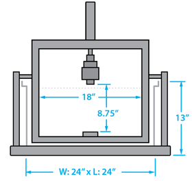 Leak Tester Tank Dimensions